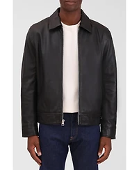 Bagatelle Homme Men's Genuine Leather Zip Front Jacket