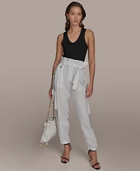 Donna Karan New York Women's Belted Cargo Pants