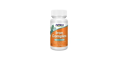 Now Foods Iron Complex ,100 Tabs