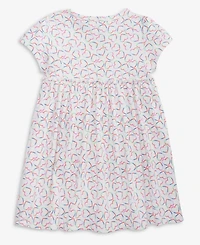 First Impressions Baby Girls Linear Hearts Printed Dress, Macy's Exclusive
