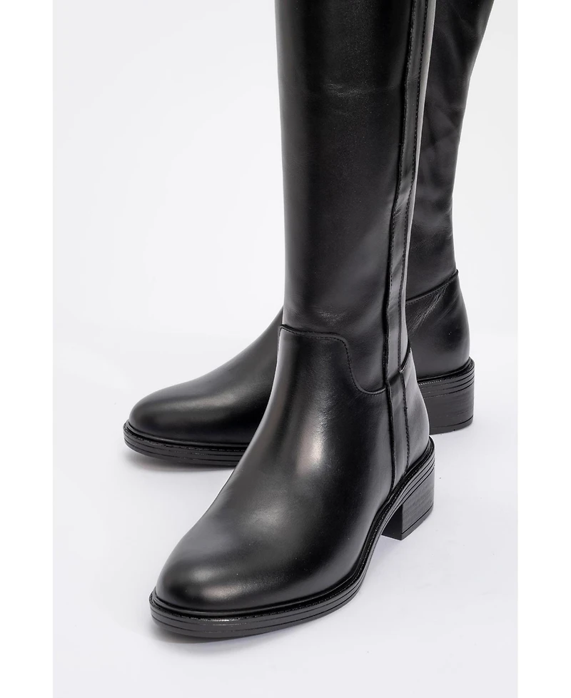 Forever & Always Shoes Acro Leather Boot (Women)
