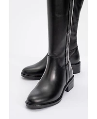 Forever & Always Shoes Acro Leather Boot (Women)