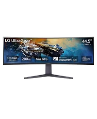 Lg UltraGear 45GR65DC-b 44.5" 32:9 Dqhd 200Hz Curved Va Hdr Gaming Monitor, Black