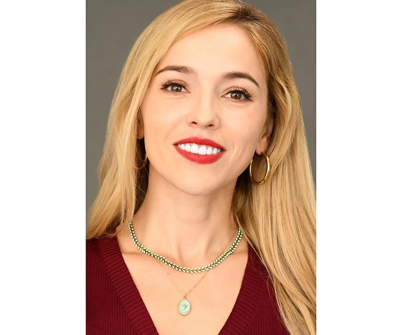 Shine Bright Cross Pendant in Mint