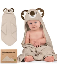 KeaBabies Cuddle Baby Hooded Towel, Bath Towels, Beach Towel for Newborn