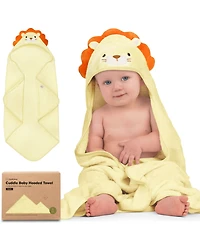 KeaBabies Cuddle Baby Hooded Towel, Bath Towels, Beach Towel for Newborn