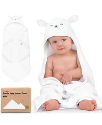 KeaBabies Cuddle Baby Hooded Towel, Bath Towels, Beach Towel for Newborn