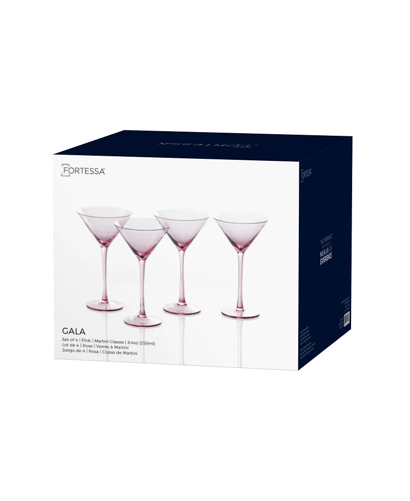 Fortessa Gala Martini Glasses, Set of 4