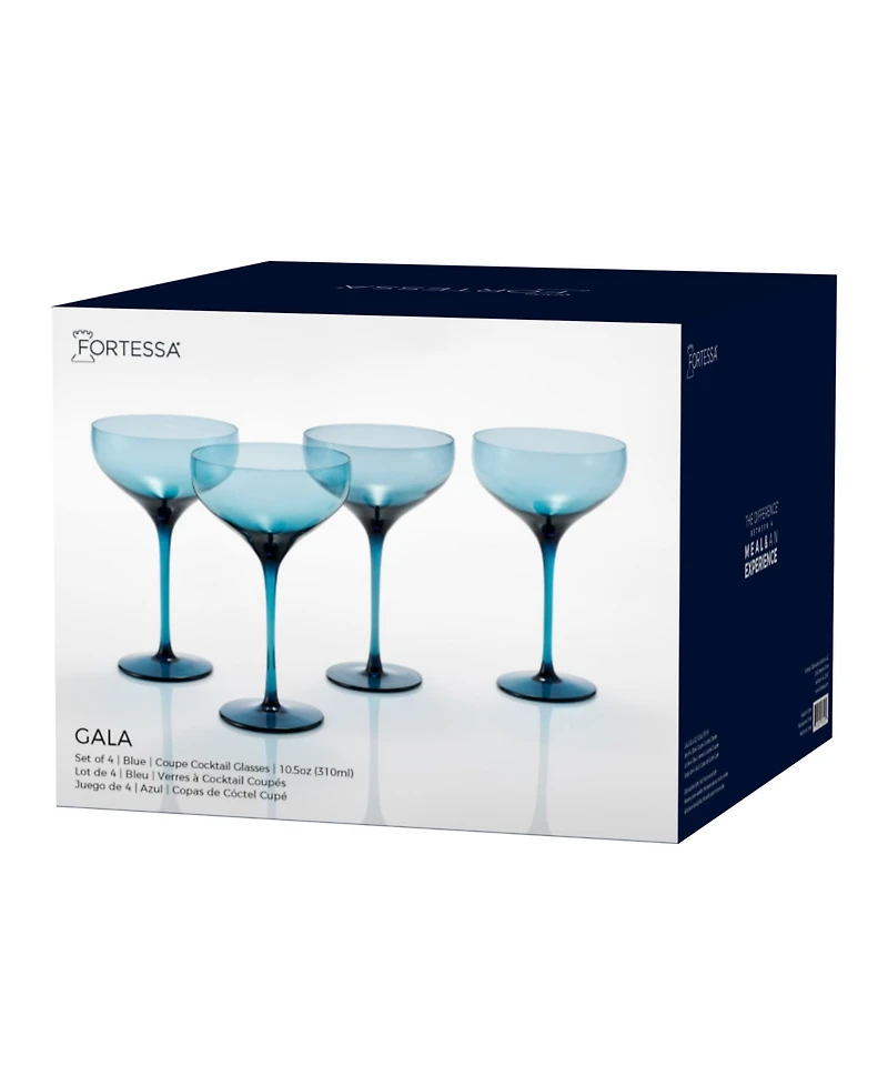Fortessa Gala Coupe Cocktail Glasses, Set of 4
