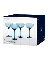 Fortessa Gala Coupe Cocktail Glasses, Set of 4