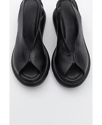 Forever & Always Shoes Sam Leather Platform Sandal (Women)