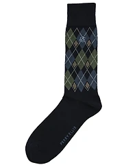 Perry Ellis Portfolio Men's Bamboo Diamond Socks