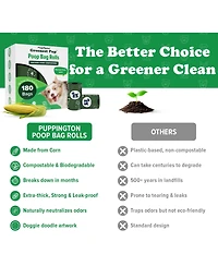 Compo Dog Poop Bags, 180 Bags