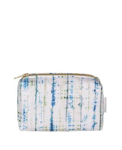 Shibori Cobalt Small Toiletry Bag