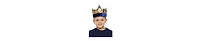 Dress Up America King's Crown with Gem Stones - Kids Boys