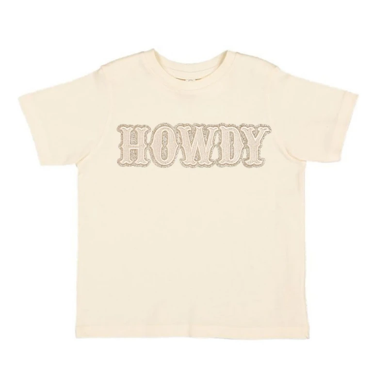 Sweet Wink Baby Girls Howdy Patch Short Sleeve T-Shirt