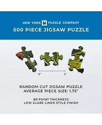 New York Puzzle Company Moonlit Mischief 500 Piece Puzzle
