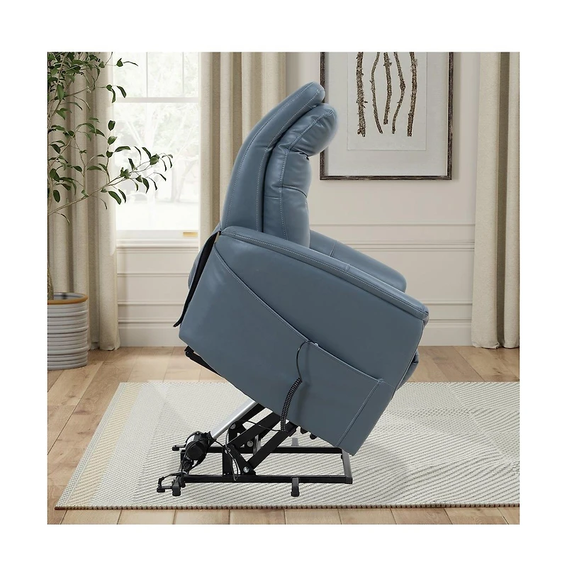 Parker Living Softy Azure Power Lift Recliner with Articulating Headrest Two Pack