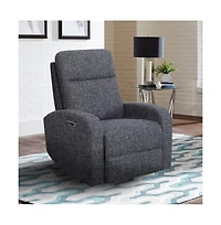 Parker Living Thriller - Natural Beauty Denim Power Swivel Glider Recliner