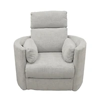Parker Living Mineral Power Swivel Glider Recliner Two Pack
