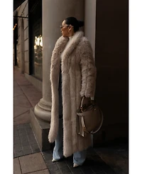 Jluxlabel Manhattan Faux Fur Coat