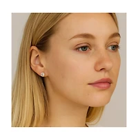 Emma Timeless Sparkle Crystal Stud Earrings