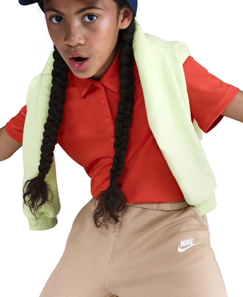 Nike Big Girls 7-16 Sportswear Club Fleece Wide-Leg Sweatpants