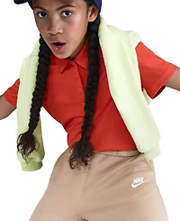 Nike Big Girls 7-16 Sportswear Club Fleece Wide-Leg Sweatpants