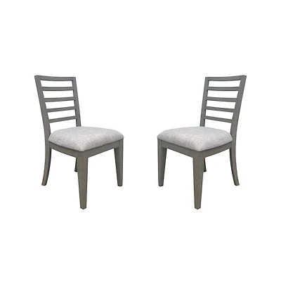 Parker House Furniture Pure Modern Dining Ladder Back Dining Chair Two Pack
