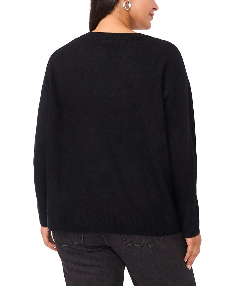 Vince Camuto Plus Long Sleeve Sweater