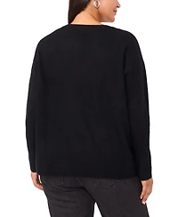 Vince Camuto Plus Long Sleeve Sweater