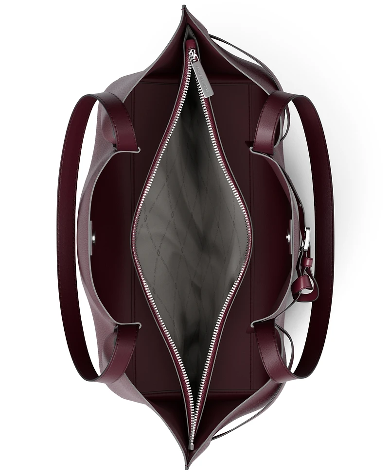 Michael Kors Emilia Extra Large East West Center Zip Tote Bag