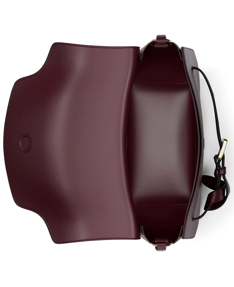 Michael Michael Kors Emilia Small Slip Pockets Saddle Crossbody Bag