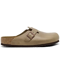 Birkenstock Men's Boston Soft Footbed Oiled Leather Clogs from Finish Line