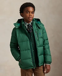 Polo Ralph Lauren Big Boys Ripstop Down Hooded Jacket