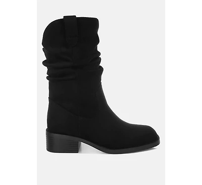 London Rag Ottawa Slouchy Cowboy Boots Women