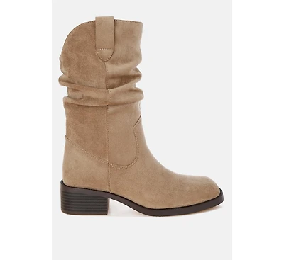 London Rag Ottawa Slouchy Cowboy Boots Women