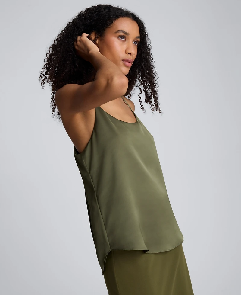 Kenneth Cole Women's Scoop Neck Sleeveless Camisole Top