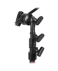 Matthews 40" C+ Stand with Sliding Leg, Grip Head and Arm, Black, 2-Pack, Bundle with Slinger L7 BigBag 2 Durable Case