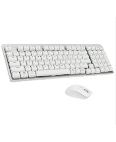Wireless Mechanical Keyboard And Mouse - Low-Profile Red Switch, Semi-Quiet Typing, 98-Key Mechanical Keyboard for Windows, MacOS, Pc