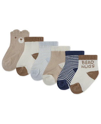 Huggies Baby Boys 6-Pack Printed Socks