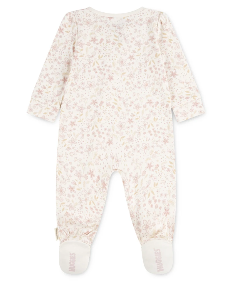 Huggies Baby Boys Graphic 2-Way Full-Zip Footed Coverall