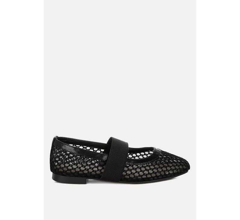 London Rag Nayela Mid-Foot Strap Ballerinas Women