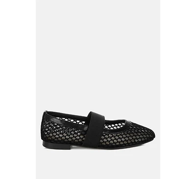 London Rag Nayela Mid-Foot Strap Ballerinas Women