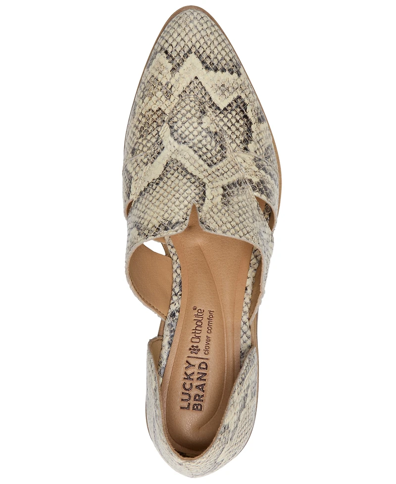 Lucky Brand Women's Minnsy Cutout Low-Heel Shooties