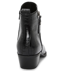Lucky Brand Women's Ailein Pointed Toe Zipper Ankle Booties