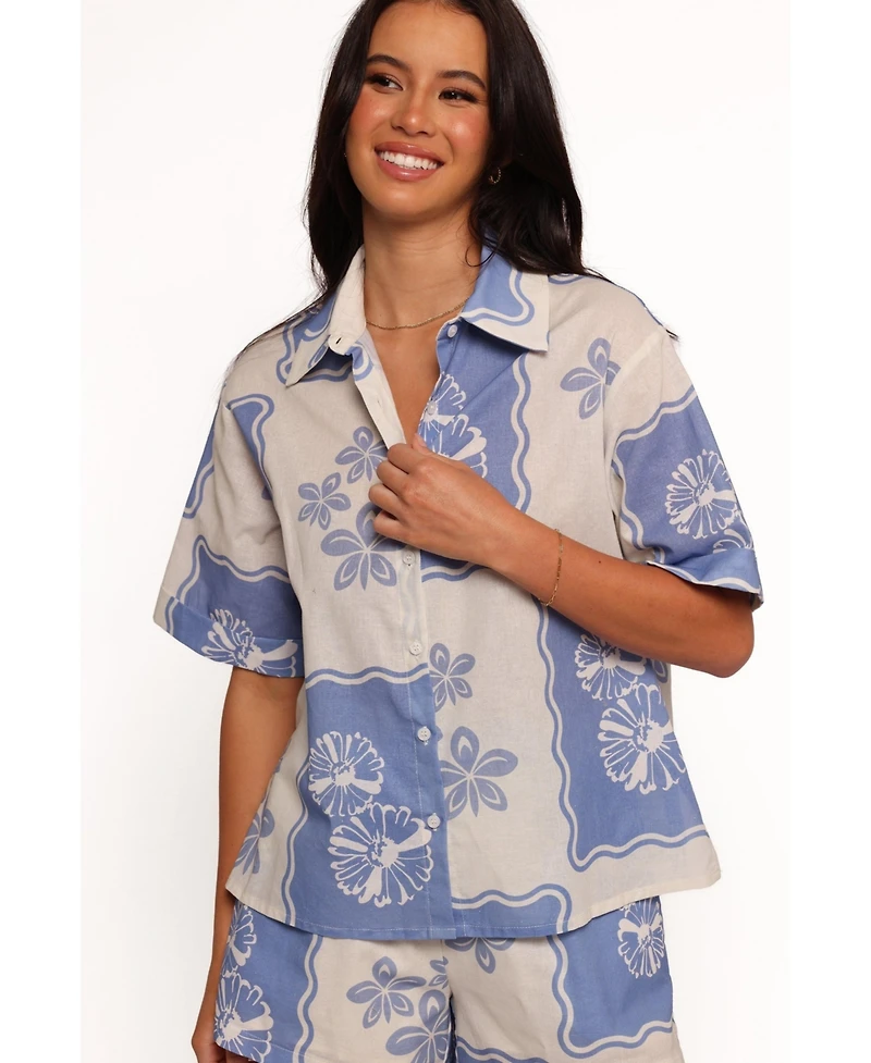 Petal and Pup Women's Shellie Short Sleeve Shirt