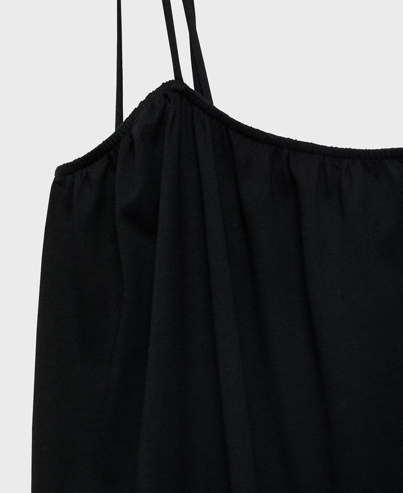 Mango Women's Bow Cotton Dress