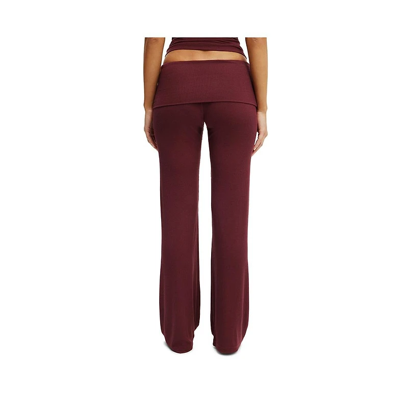 Cotton On Women's Sleep Recovery Roll Waist Pant