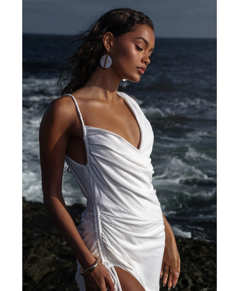 Jluxlabel Women's Dreaming Of Summer Linen Dress